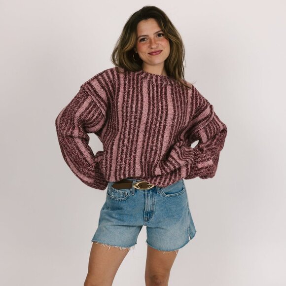 Grey Bandit Sweaters - NWT Grey Bandit, Frosted Morning Sweater in Blue, Medium, Over-Sized & Cozy